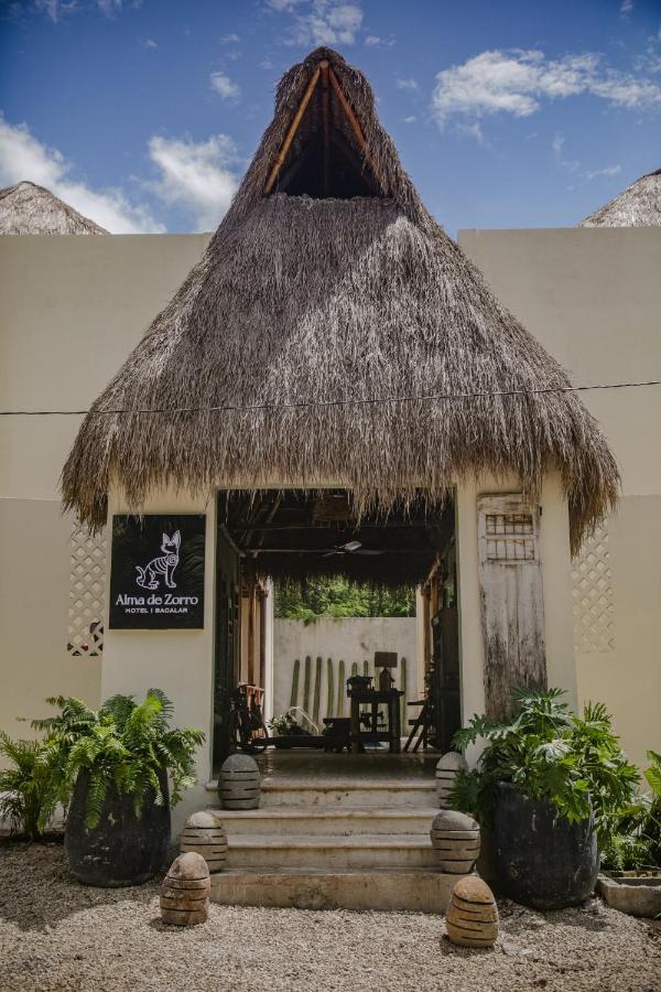 Alma De Zorro Hotel Bacalar Exterior foto