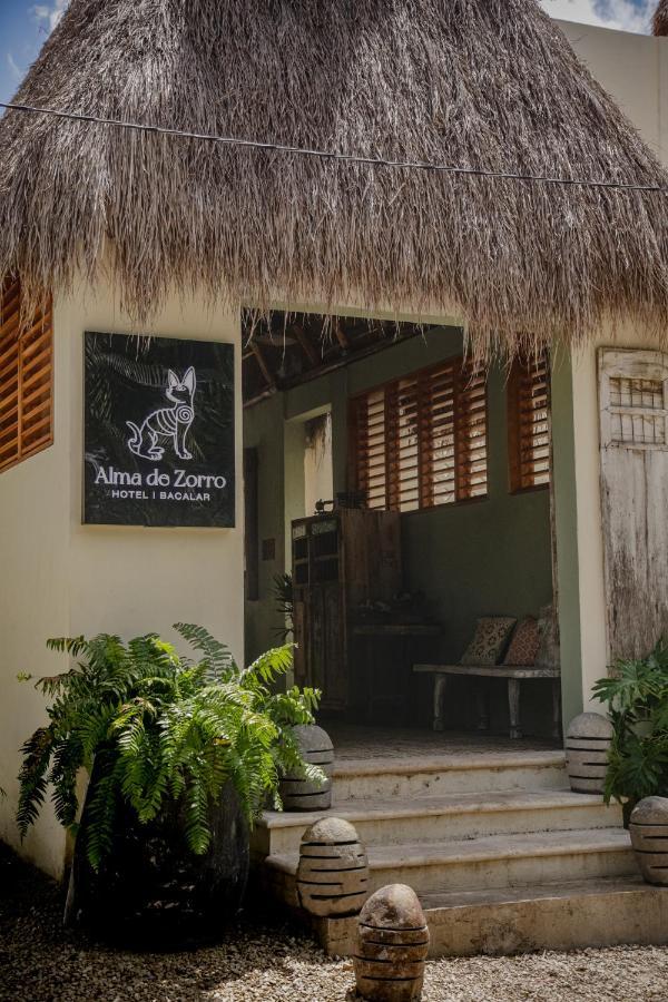 Alma De Zorro Hotel Bacalar Exterior foto